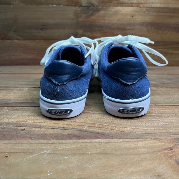 Lugz Navy Blue Lace-Up Low-Top Sneakers Shoes Men’s 7.5 - Picture 5 of 11